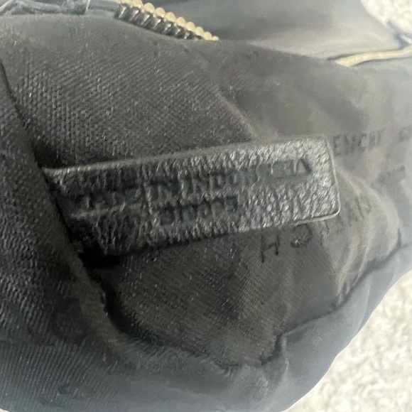 Givenchy Black Monogram Canvas and Leather Zip Satchel - Picture 14 of 15